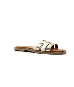 Ivoire Tml 28 Cuir Blanc Or