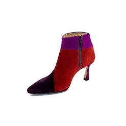 L'Arianna Tr1672 Daim Prune Rouge Fushia