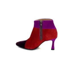 L'Arianna Tr1672 Daim Prune Rouge Fushia