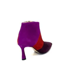 L'Arianna Tr1672 Daim Prune Rouge Fushia