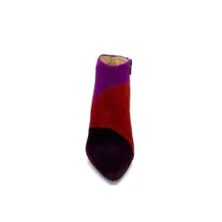 L'Arianna Tr1672 Daim Prune Rouge Fushia