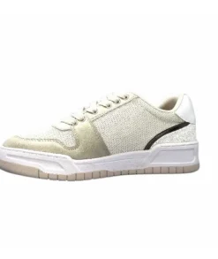 Liu.Jo Ba3093Tx306 Suede Textile Blanc Glitter