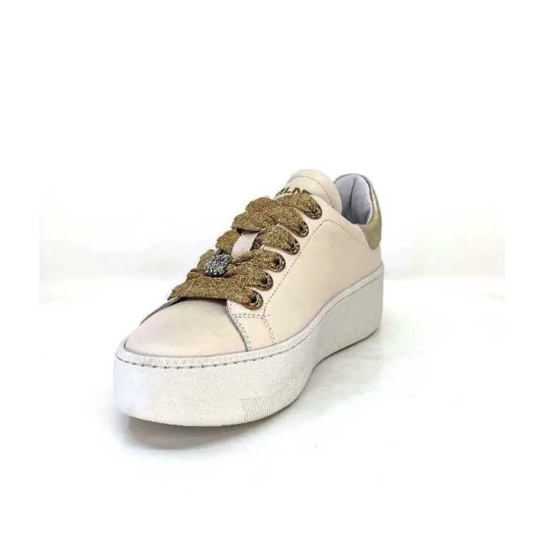 Meline Pf222 Cuir Creme Et Dore