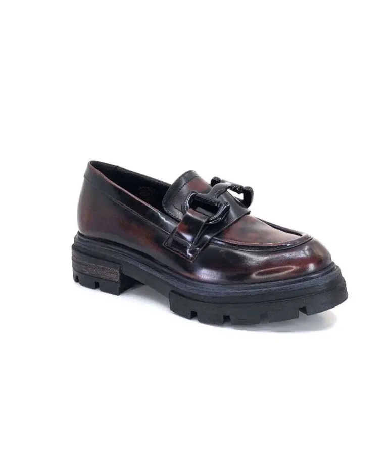 Mjus P31103 Cuir Spazzolato Merlot