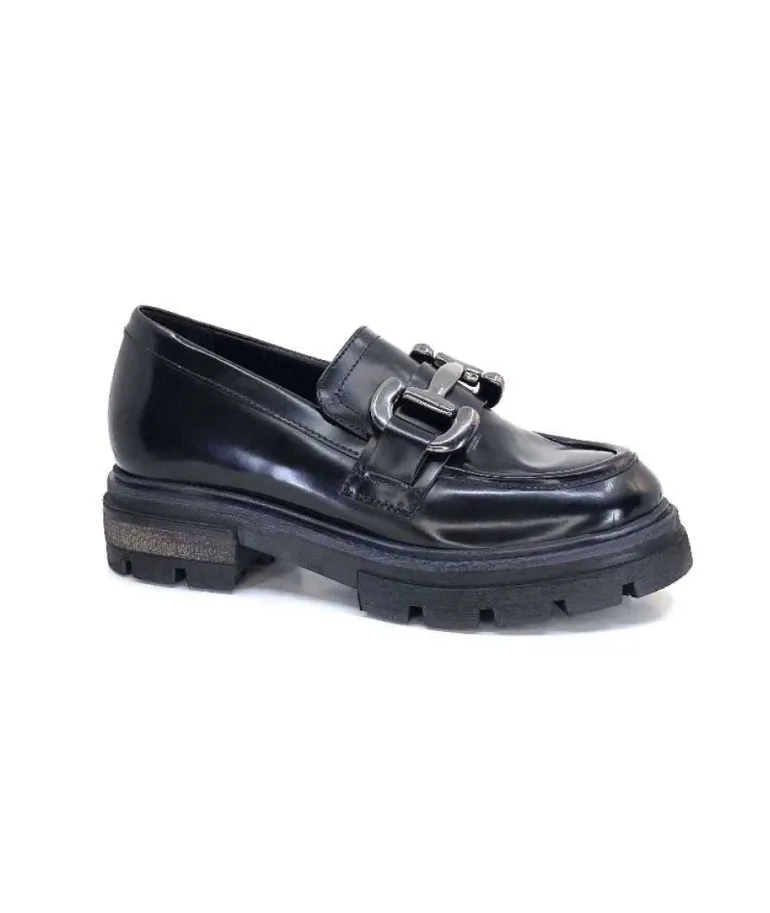 Mjus P31103 Cuir Spazzolato Noir