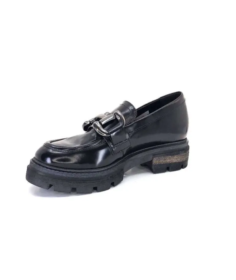 Mjus P31103 Cuir Spazzolato Noir