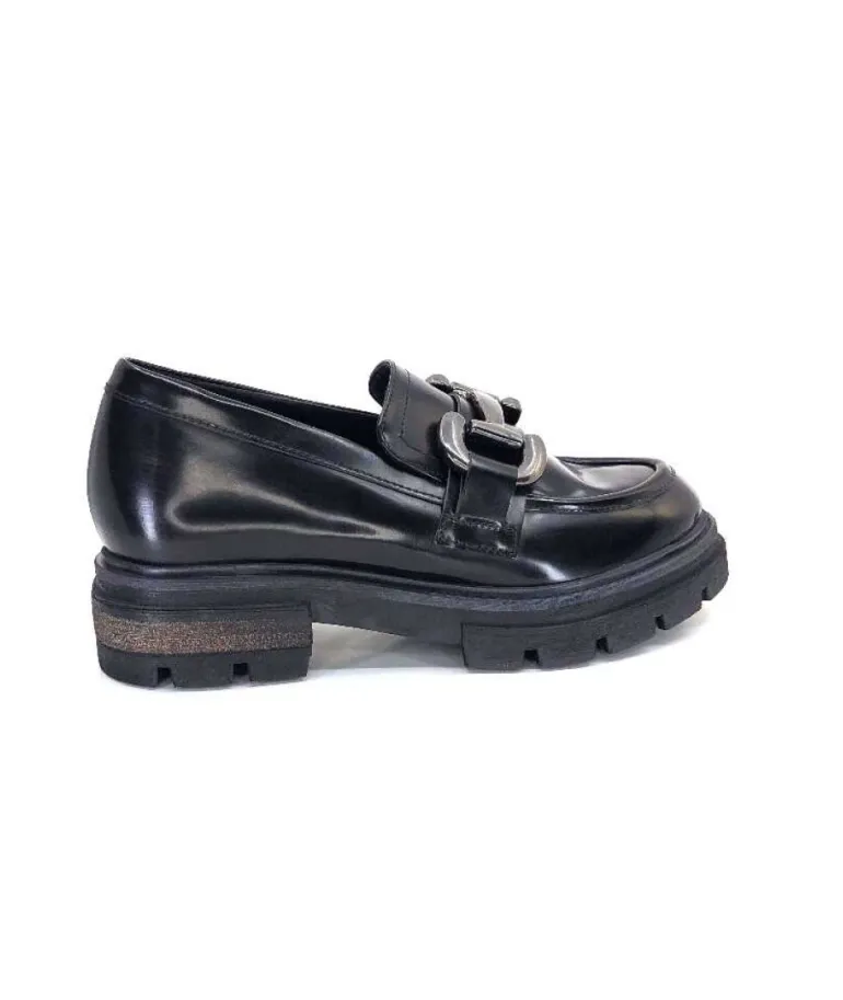 Mjus P31103 Cuir Spazzolato Noir