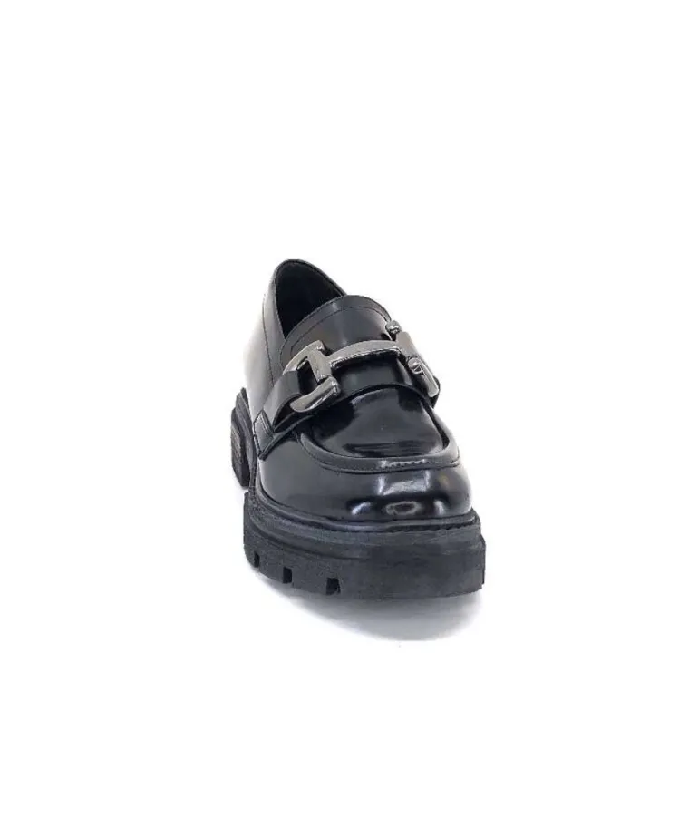 Mjus P31103 Cuir Spazzolato Noir