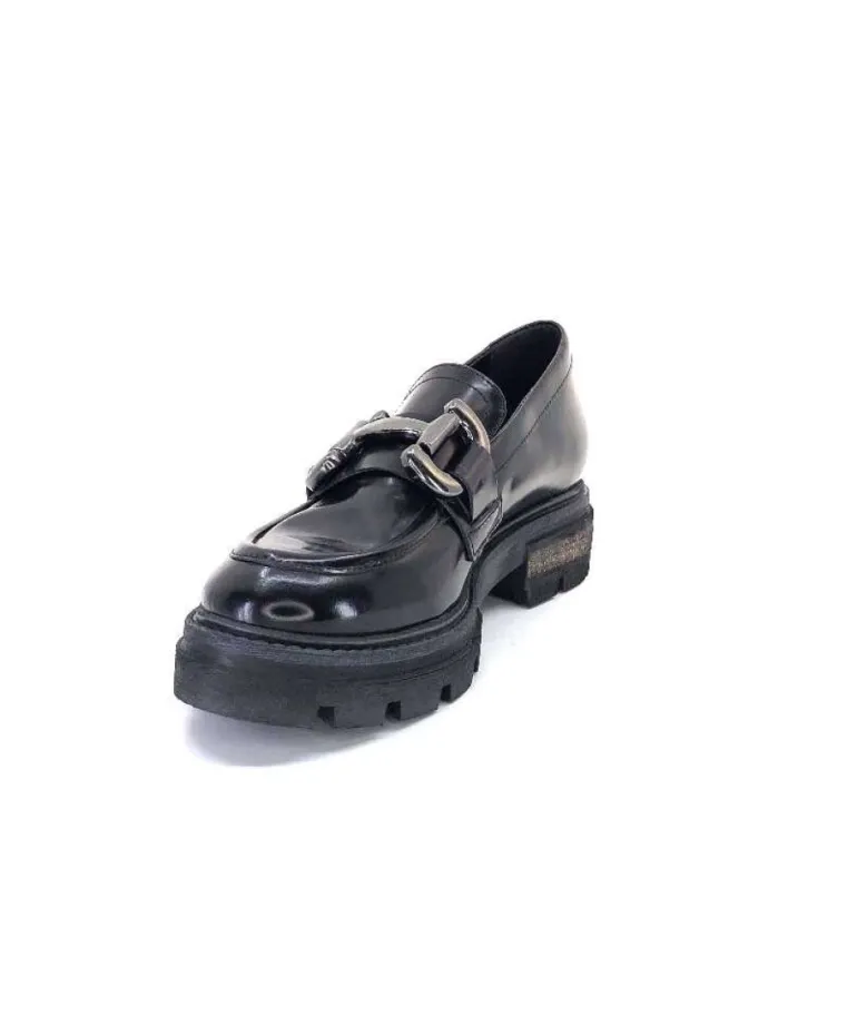 Mjus P31103 Cuir Spazzolato Noir