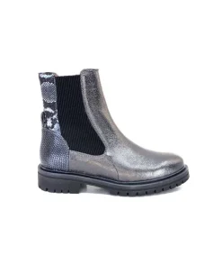 Mkd Gilda Cuir Metal Gris