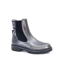 Mkd Gilda Cuir Metal Gris