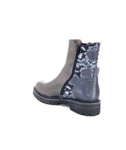 Mkd Gilda Cuir Metal Gris