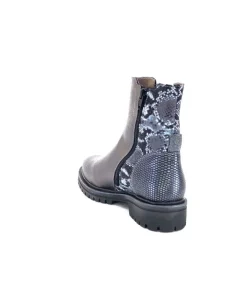 Mkd Gilda Cuir Metal Gris