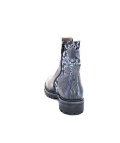 Mkd Gilda Cuir Metal Gris