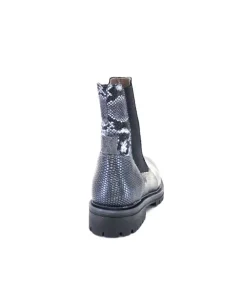 Mkd Gilda Cuir Metal Gris