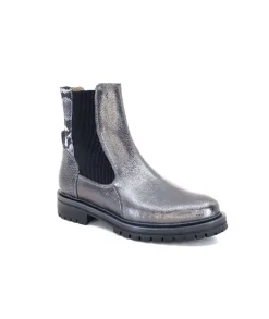 Mkd Gilda Cuir Metal Gris