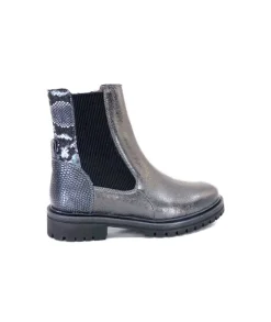 Mkd Gilda Cuir Metal Gris
