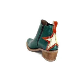 Mkd Izac Cuir Metal Vert