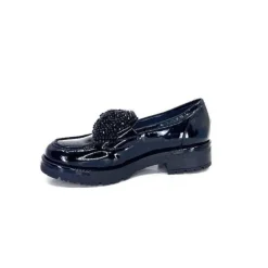 Mocassins Myma 6765 Cuir Vernis Noir