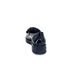Mocassins Myma 6765 Cuir Vernis Noir