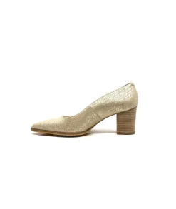 Myma 6627/01 Cuir Beige & Or