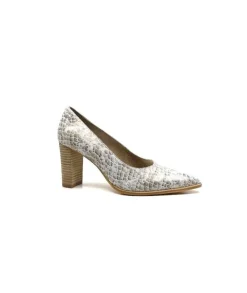 Myma 6530/04 Cuir Blanc & Argent