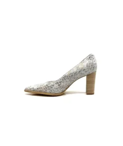 Myma 6530/04 Cuir Blanc & Argent