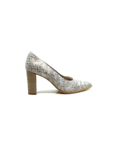 Myma 6530/04 Cuir Blanc & Argent