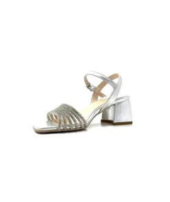 Nero Gardini 307320 De Cuir Strass Argent