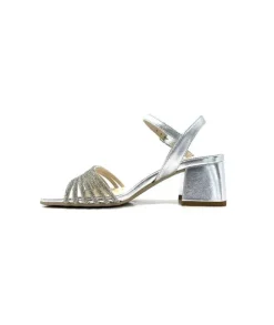 Nero Gardini 307320 De Cuir Strass Argent