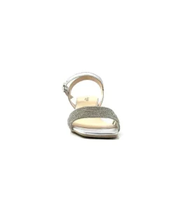 Nero Gardini 307320 De Cuir Strass Argent