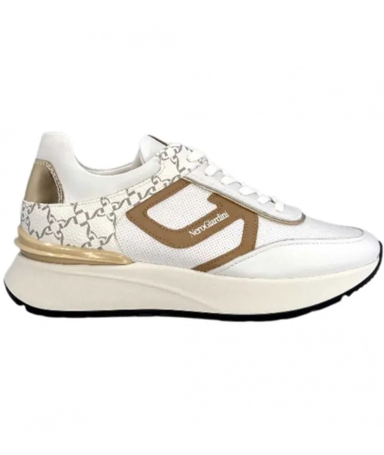 Nero Giardini 306447 D707 Cuir Blanc