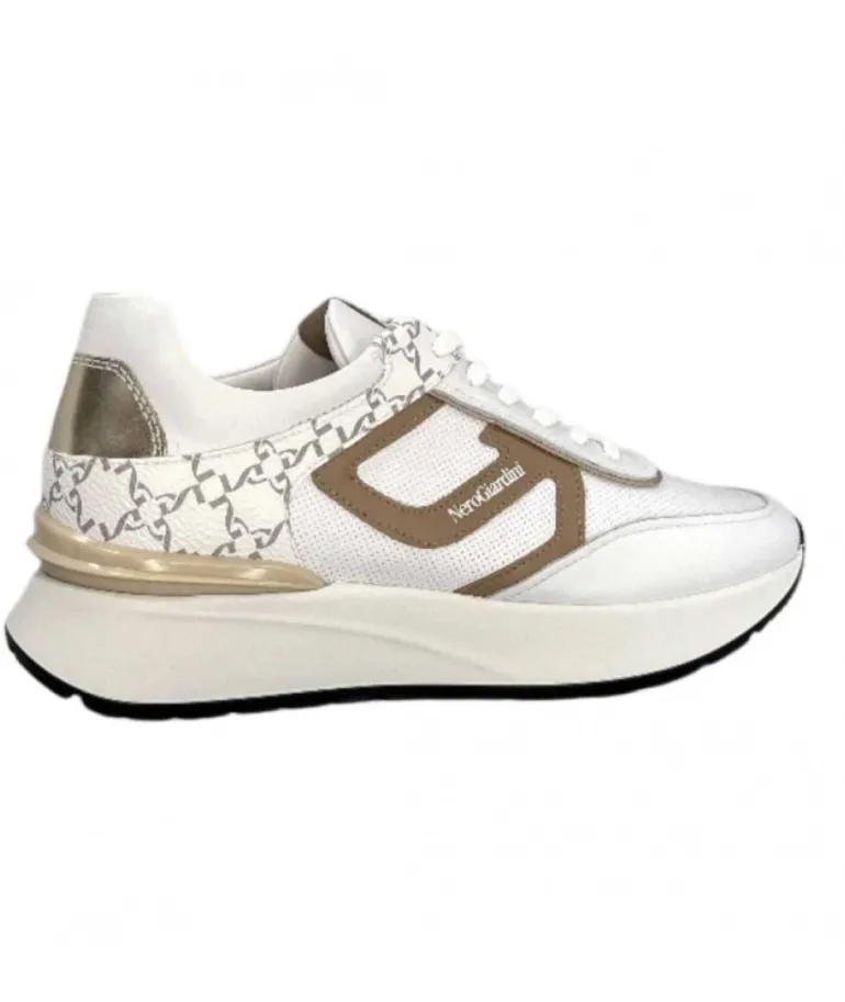 Nero Giardini 306447 D707 Cuir Blanc