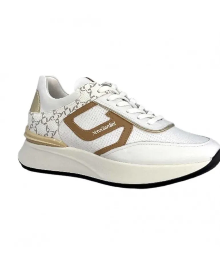 Nero Giardini 306447 D707 Cuir Blanc