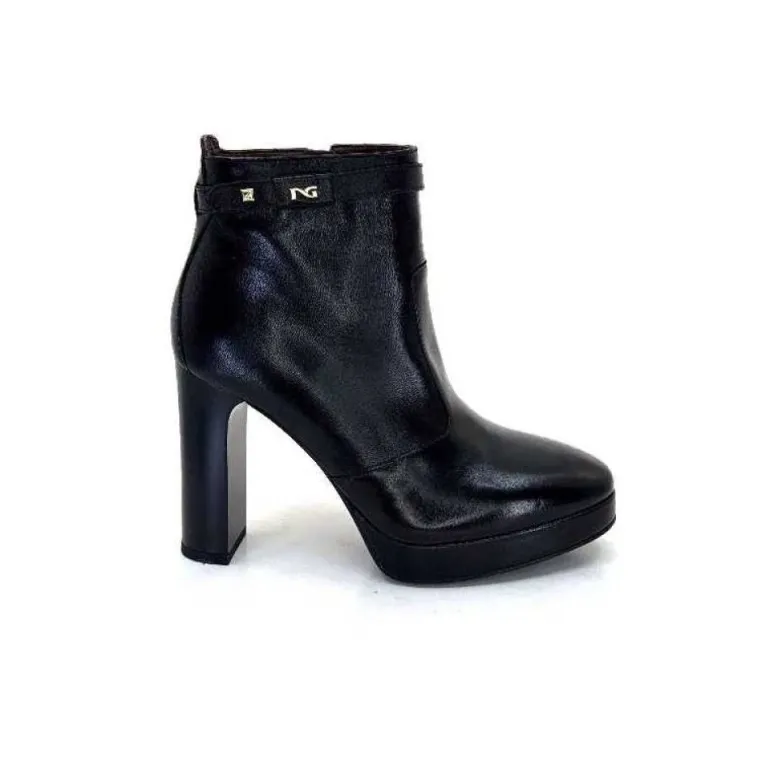 Nero Giardini 1308722 De 100 Cuir Noir