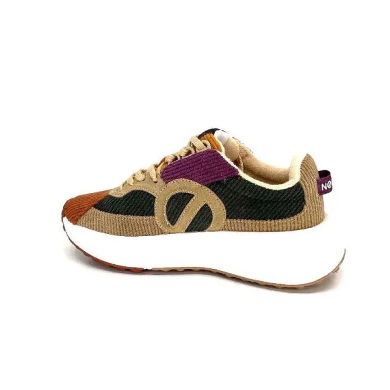 No Name Carter Runner Textile Kaki Noisette