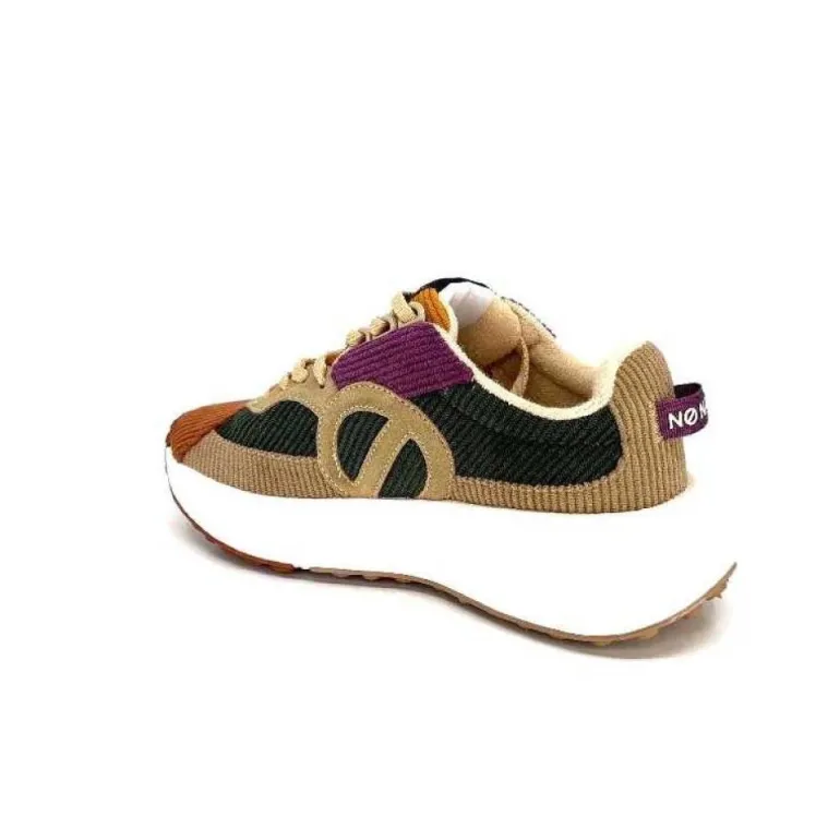 No Name Carter Runner Textile Kaki Noisette