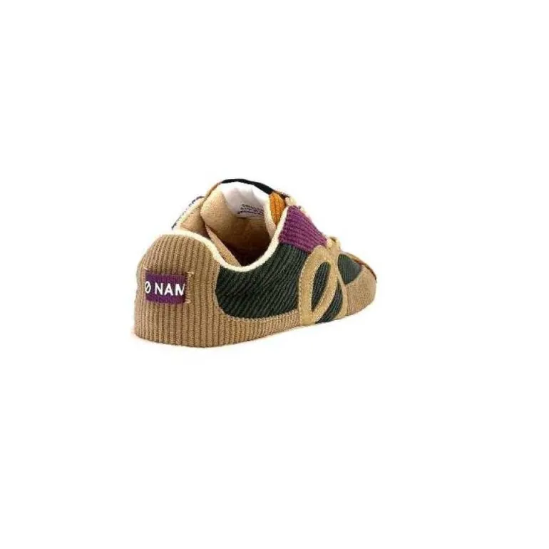 No Name Carter Runner Textile Kaki Noisette