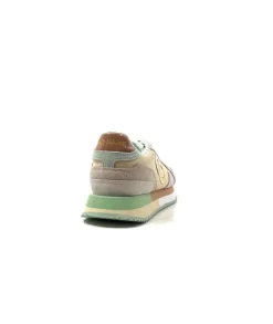 No Name Mia Jogger Daim Textile Beige Pastel Vert