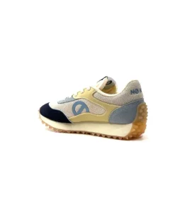 No Name Punky Jogger Daim Bleu Textile Beige