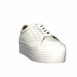 No Name Spice Sneaker Cuir Blanc