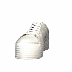 No Name Spice Sneaker Cuir Blanc