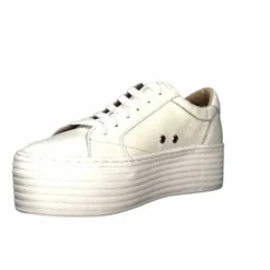 No Name Spice Sneaker Cuir Blanc