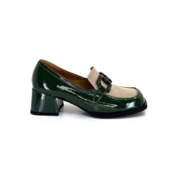 Noa Harmon 9581-M01 Ben Cuir Vernis Vert