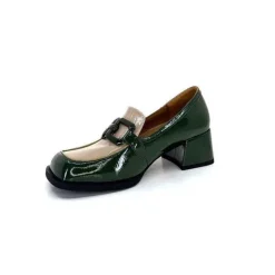 Noa Harmon 9581-M01 Ben Cuir Vernis Vert