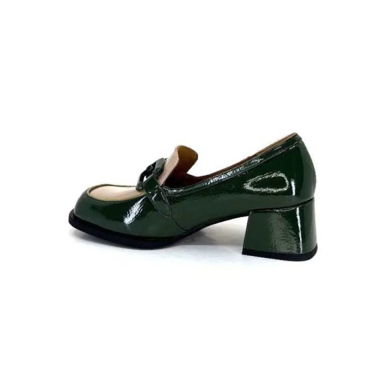 Noa Harmon 9581-M01 Ben Cuir Vernis Vert