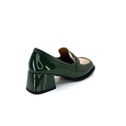 Noa Harmon 9581-M01 Ben Cuir Vernis Vert