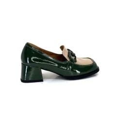 Noa Harmon 9581-M01 Ben Cuir Vernis Vert