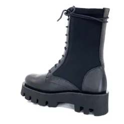 Paloma Barcelo Ahrem Cuir Noir Textile Noir