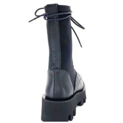 Paloma Barcelo Ahrem Cuir Noir Textile Noir